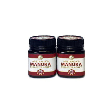 2 jars of Australia's Manuka Honey MGO550+