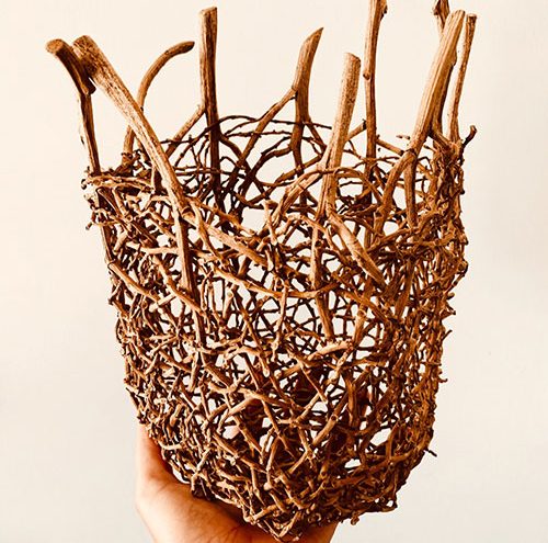 Zimmi's Random Weave Basket